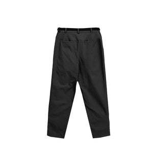 HYEIN SEO - SLIM PANTS w BELT - SS24 - DARK GREY